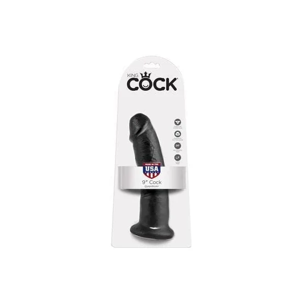 King Cock 9-Inch Cock Black