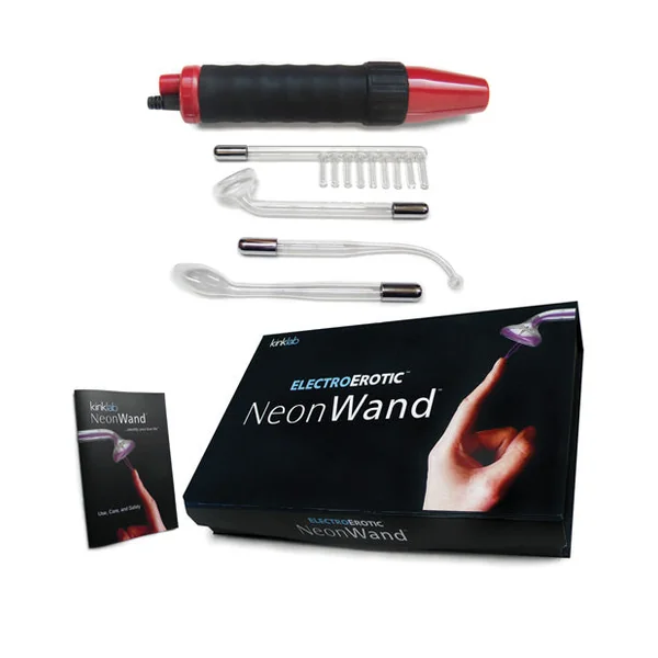 Kinklab Red Handle Neon Wand W/red Electrode