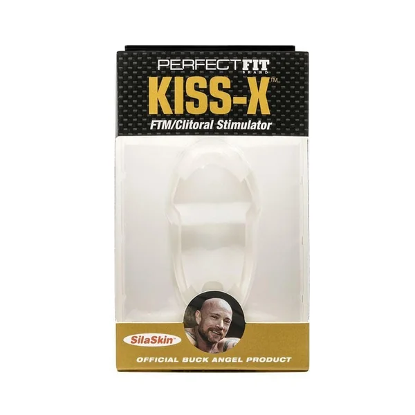 Kiss-X Silaskin Ftm- Clitoral Stimulator - Clear