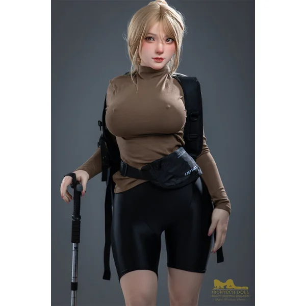 Kitty hard head 165cm (5ft4) F-Cup mountain climber silicone Realistic Love Doll - Irontech Doll®- EU STOCK