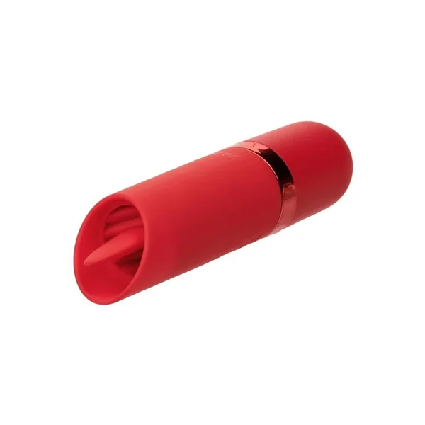 Kyst Rechargeable Silicone Tongue Clitoral Stimulator – Red