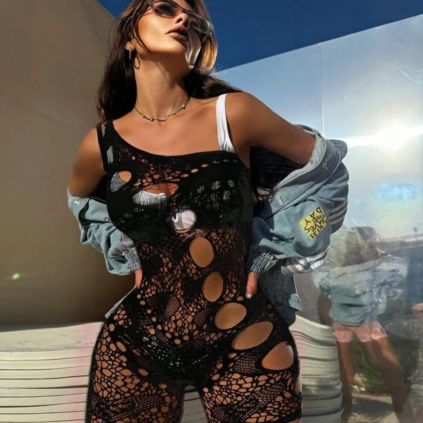 Lace Black See Through Lingerie Dress — Where Seduction Becomes a Statement