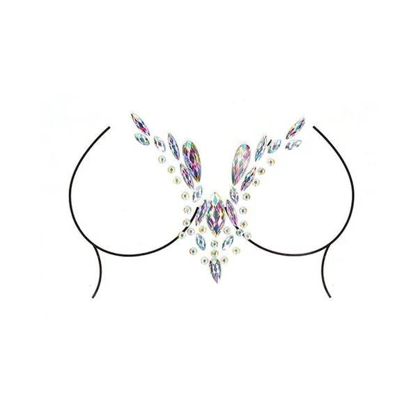 Le Desir Bliss Dazzling V Cleavage Bling Stickers