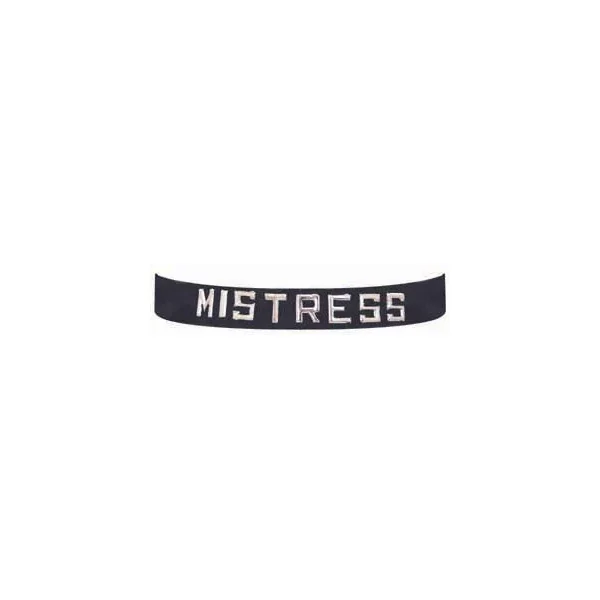 Leather Mistress Collar