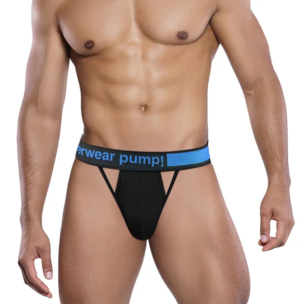 Ledom – Pump Thong Cutouts – Black