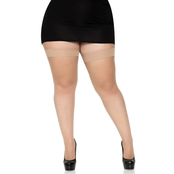 Leg Avenue – Stocking Spandex Micro Net – Peach – Queen