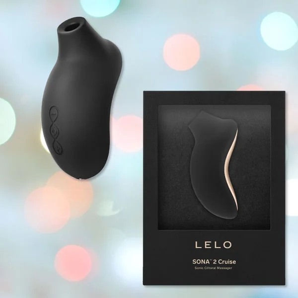 LELO SONA 2 Cruise Sonic Clitoral Massager - Black