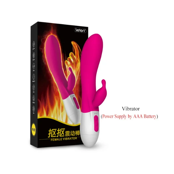 LETEN Multi Speed Vibrator For Women Wireless Clitoris Massage Rabbit Vibrator Silicone Soft Waterproof G Spot