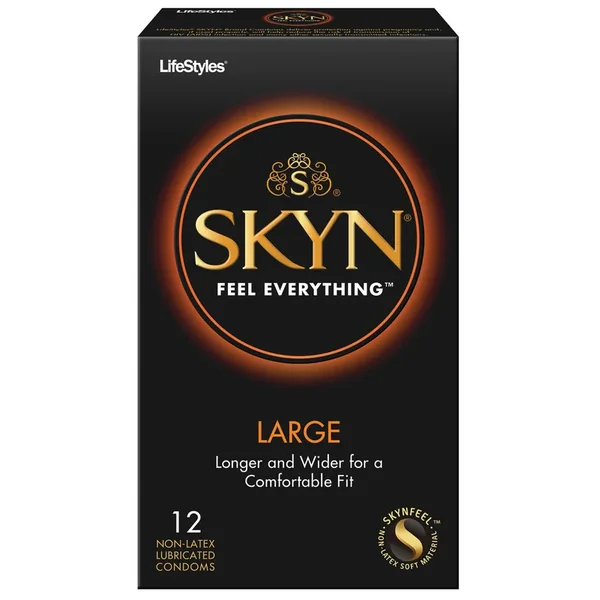Lifestyles SKYN Large Non-Latex – Box of 12