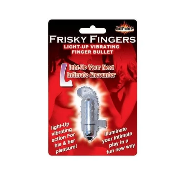 Light Up Frisky Finger - Clear