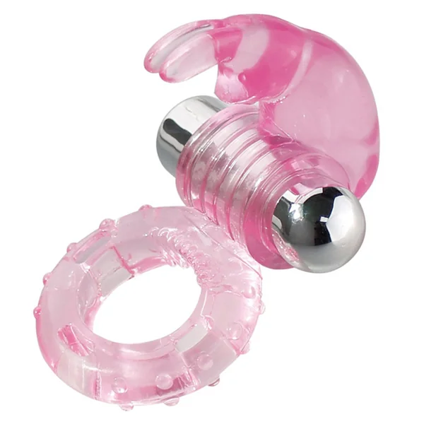 Little Bunny Vibrating Jelly Cock Ring