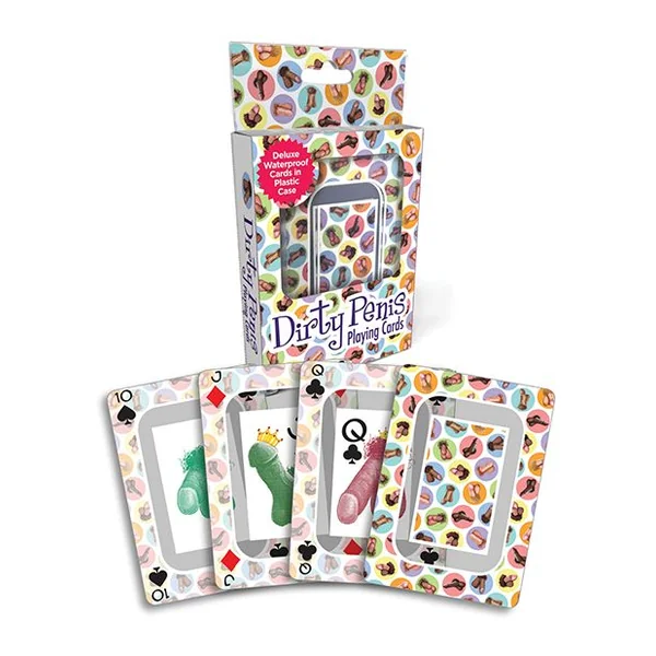 Little Genie Dirty Penis Waterproof Playing Cards