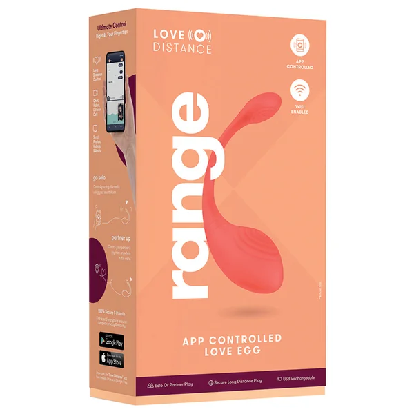 Love Distance Range App Controlled Love Egg