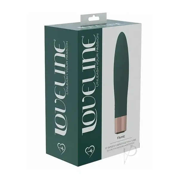 LoveLine Fame Silicone Rechargeable 10 Speed Mini Vibrator