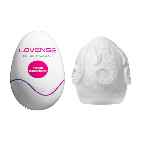 Lovense Kraken Single Egg Masturbator – White