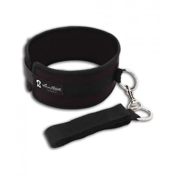 Lux Fetish Collar and Leash Set