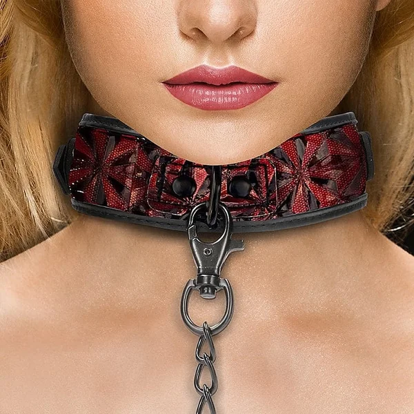 Luxury Collar with Leash | Control & Elegance