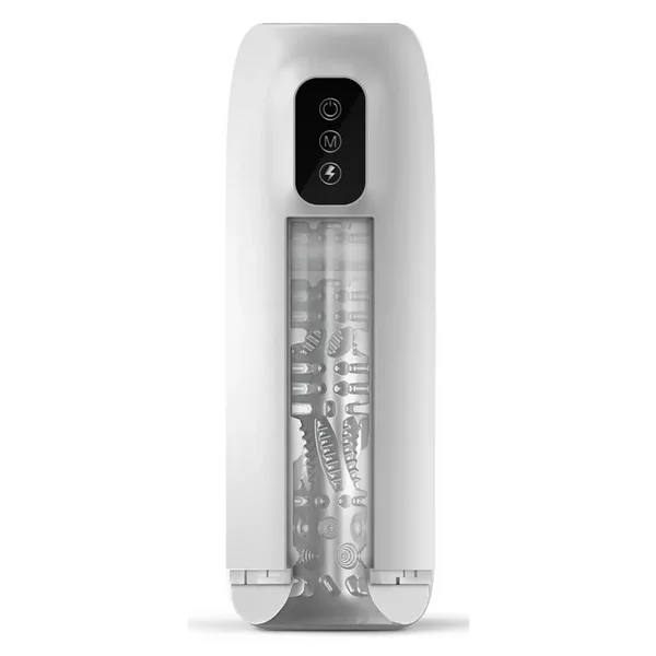 M for Men Robo-Bator Rechargeable Masturbator – White