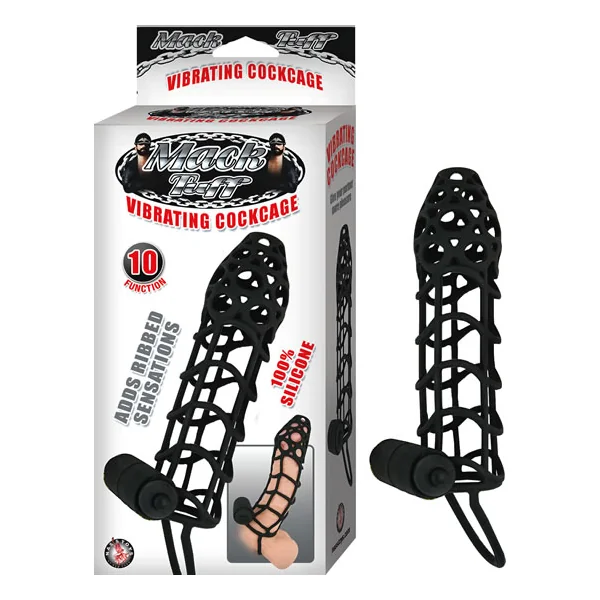 MACK TUFF COCK CAGE BLACK