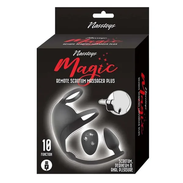 Magic Remote Scrotum Plug
