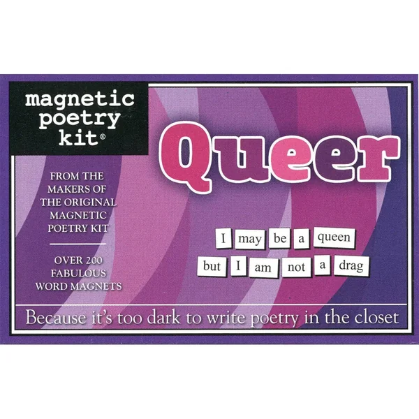 Magnetic Poetry Kit®: Queer
