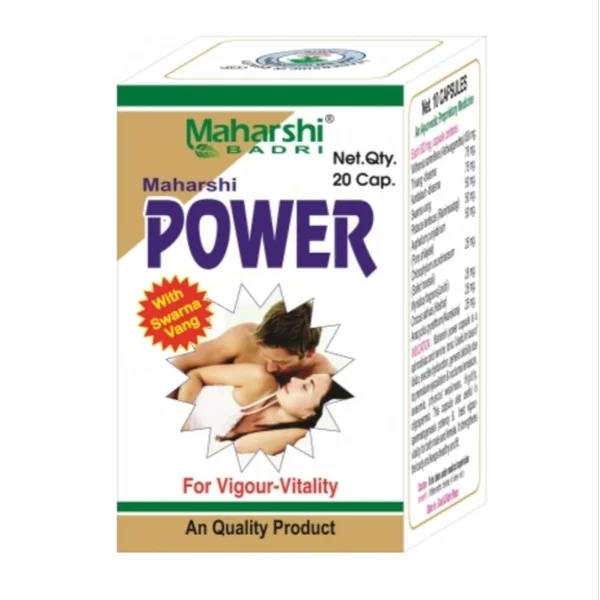 MAHARSHI POWER CAPSULE FOR VIGOUR – VITALITY (20 CAPSULES)