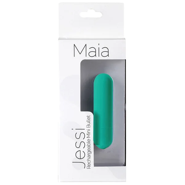 Maia JESSI Rechargeable Super Charged Mini Bullet - Emerald