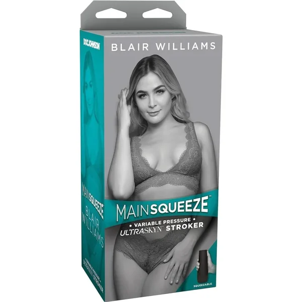 Main Squeeze Blair Williams Variable Pressure Ultraskyn Stroker Pussy Masturbator Vanilla