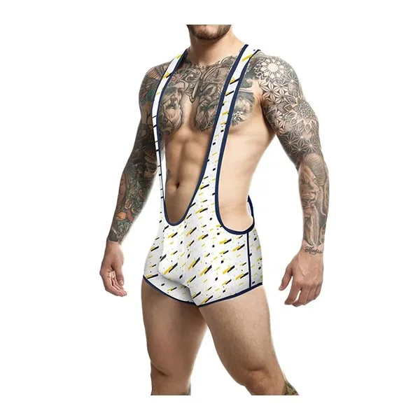 Male Basics Mob Singlet Sodapop Small