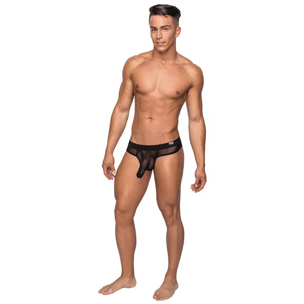 Male Power Hoser Stretch Mesh Thong