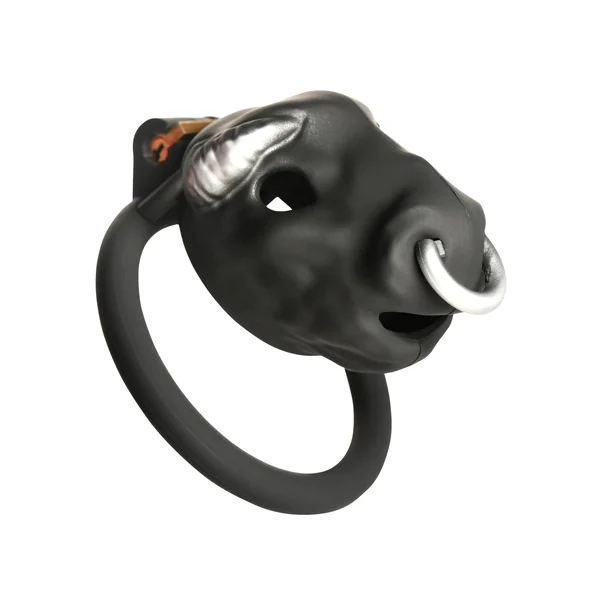 Master Series Bull Chastity Cage - Black