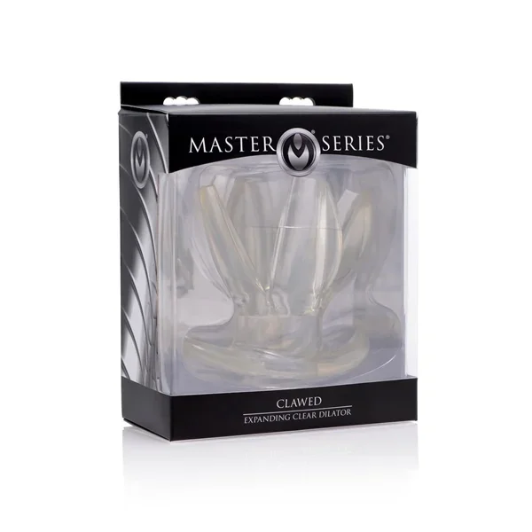 Master Series Clawed Expanding Clear Anal Dilator