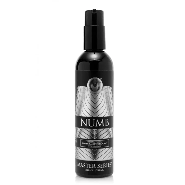 Master Series® Numb Desensitizing Water - Based Lubricant