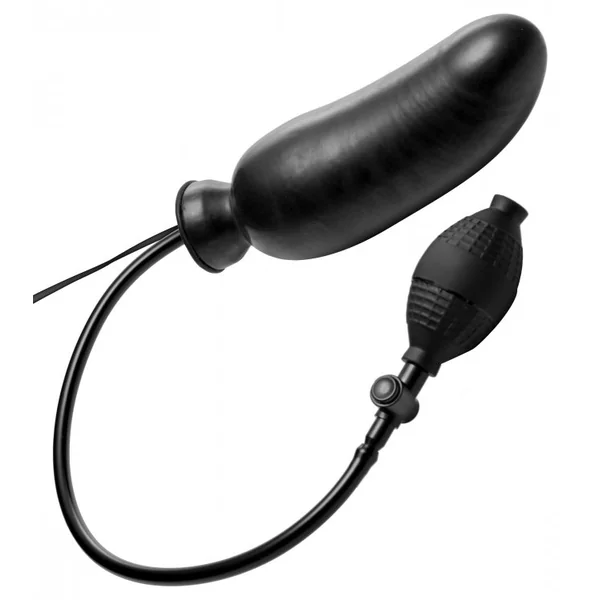 MASTER SERIES RAVAGE VIBRATING INFLATABLE PENIS