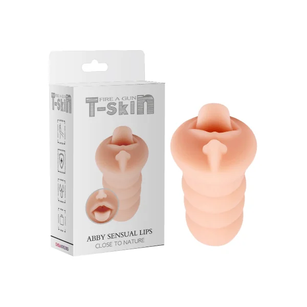 Masturbator - Abby Sensual Lips - T-Skin