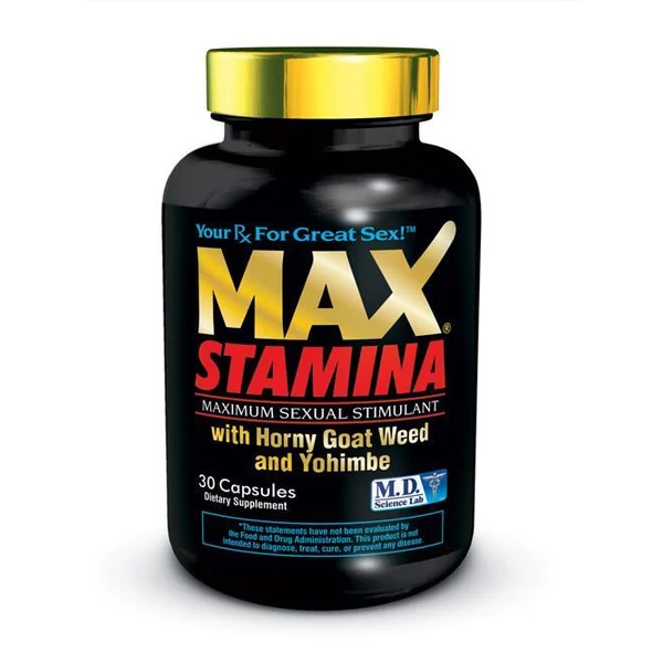 MAX STAMINA 30PC BOTTLE