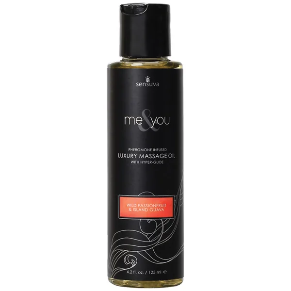 ME & YOU MASSAGE OIL PASSION FRUIT 4.2OZ