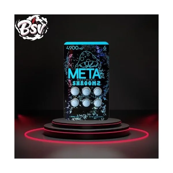 Meta Tabz Shroomz Blends Tablets 6pk Blue Razz