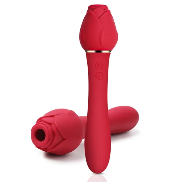 Multifunction Clitoral Sucking G Spot Rose Vibrator