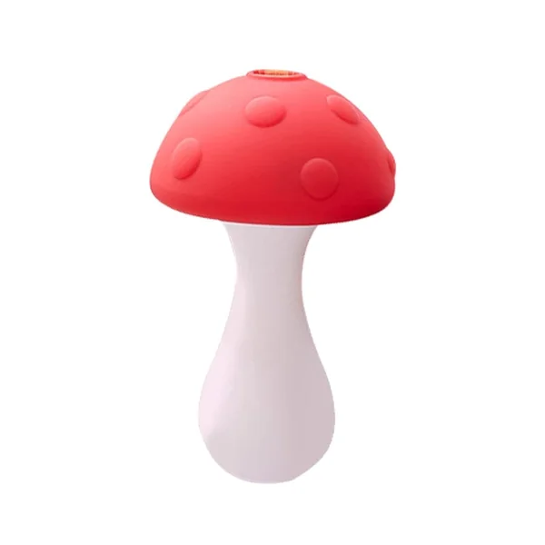 Mushroom Clitoral Sucking Stimulation Vibrator With Luminous Dust Cover