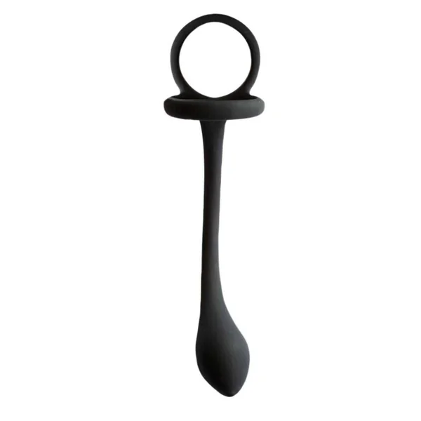 My Cockring Cring With Buttplug - Black