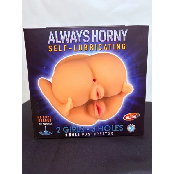 NassToys Always Horny 2 Girls 3 Holes Stroker