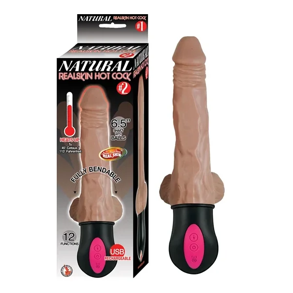 Natural Realskin Hot Cock #2 – Brown