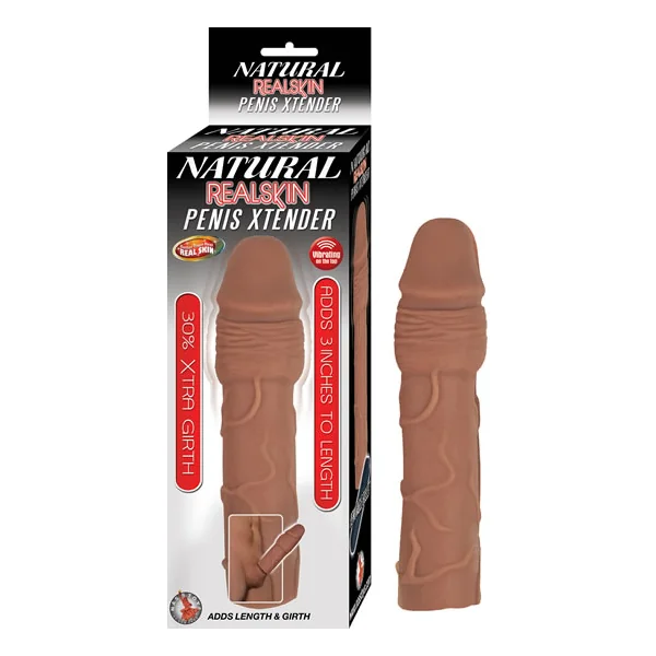 NATURAL REALSKIN PENIS XTENDER -BROWN