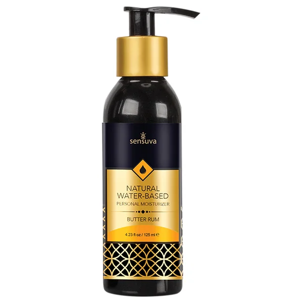 NATURAL WATER BASED PERSONAL MOISTURIZER BUTTER RUM 4.23 OZ