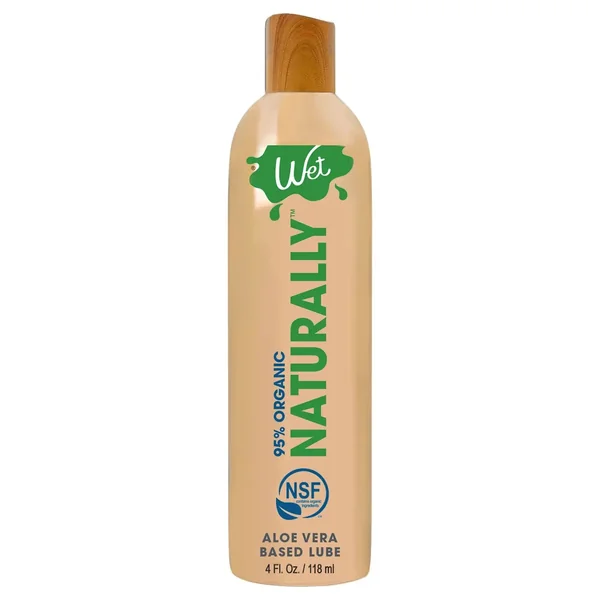 Naturally 95% Organic Aloe Based Lubricant
