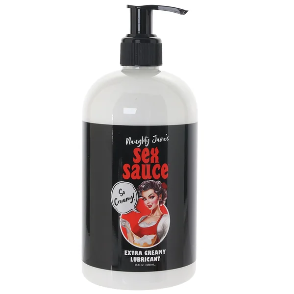 Naughty Jane’s Sex Sauce Extra Creamy Lubricant in 16oz/488
