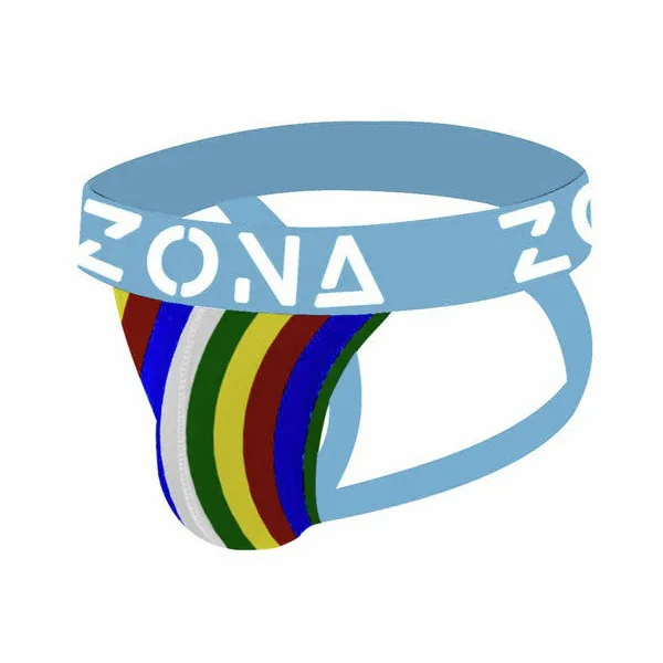 Neon Rainbow Jockstrap - Medium