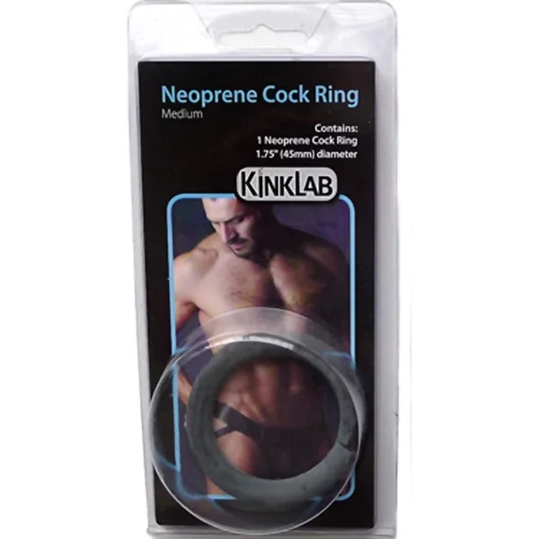NEOPRENE COCK RING SET MEDIUM