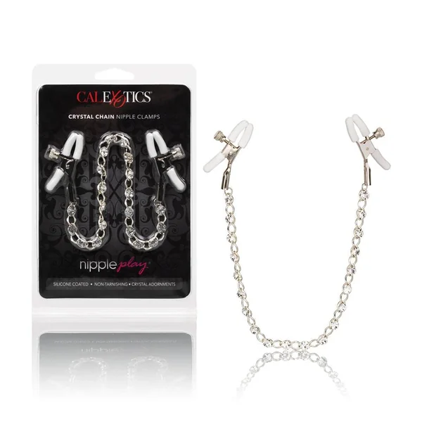 Nipple Play Crystal Chain Nipple Clamps